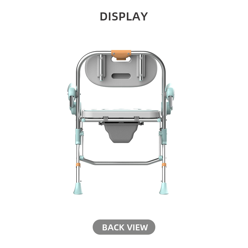 High Quality Bath Safety Bathroom Safety Height Commode and Shower Chair