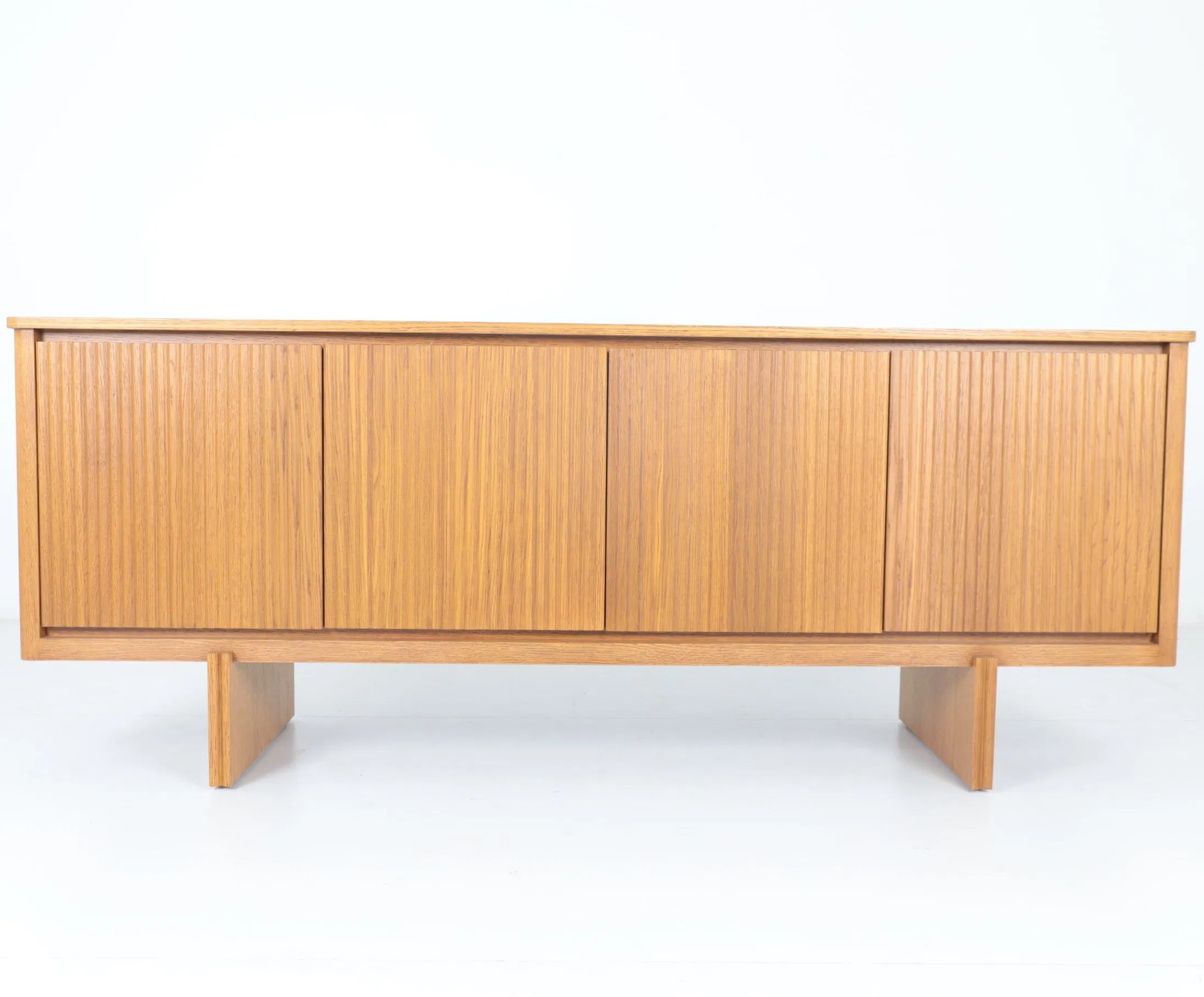 Textured Modern Style Orange Console Cabinet with High Quality