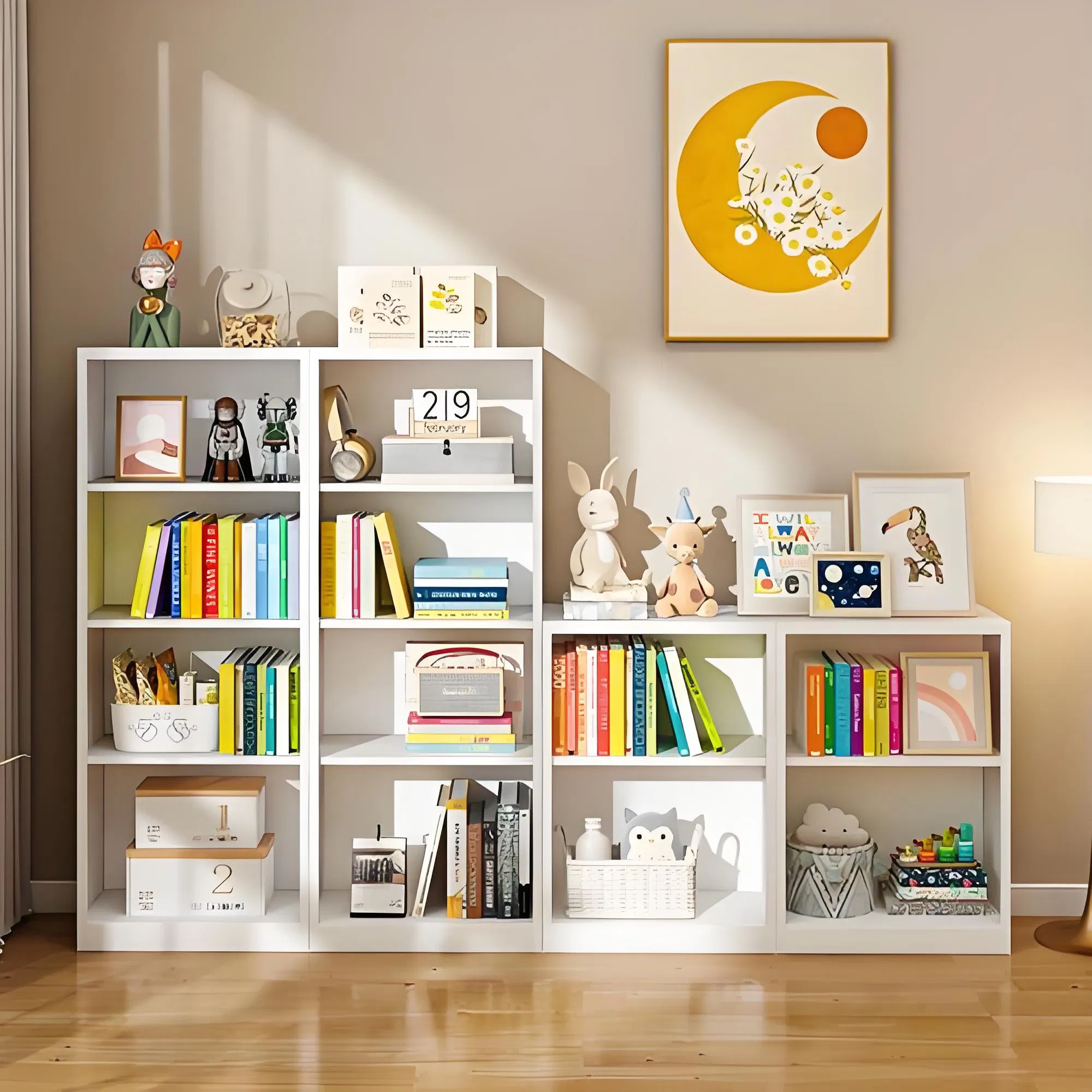 Modern Custom Design Chinese Study Room Home Office Furniture Bookcase