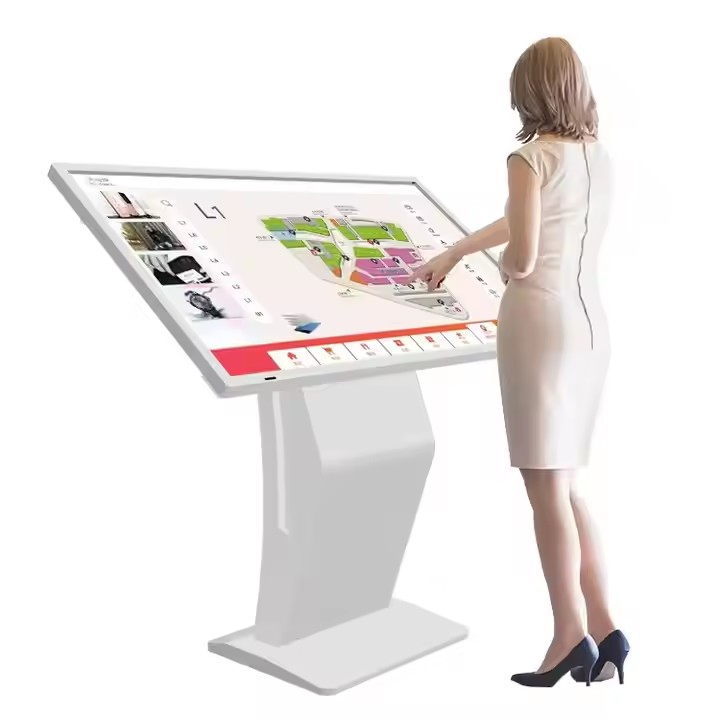 32" 43"Android/ Windows Floor Stand Display Interactive Kiosk Advertising Information Indoor Multimedia Information Touch Screen
