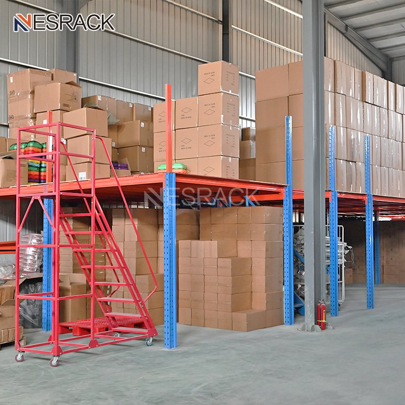 Steel Platform Chinese Shopping Rack Metal Storage Warehouse Shelves Industry Pallet Stacking Racks &amp; Shelves
