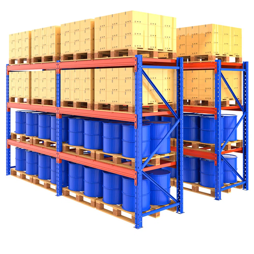 Chinese Suppliers Industrial Adjustable Metal Pallet 4 Tier Industrial Shelf