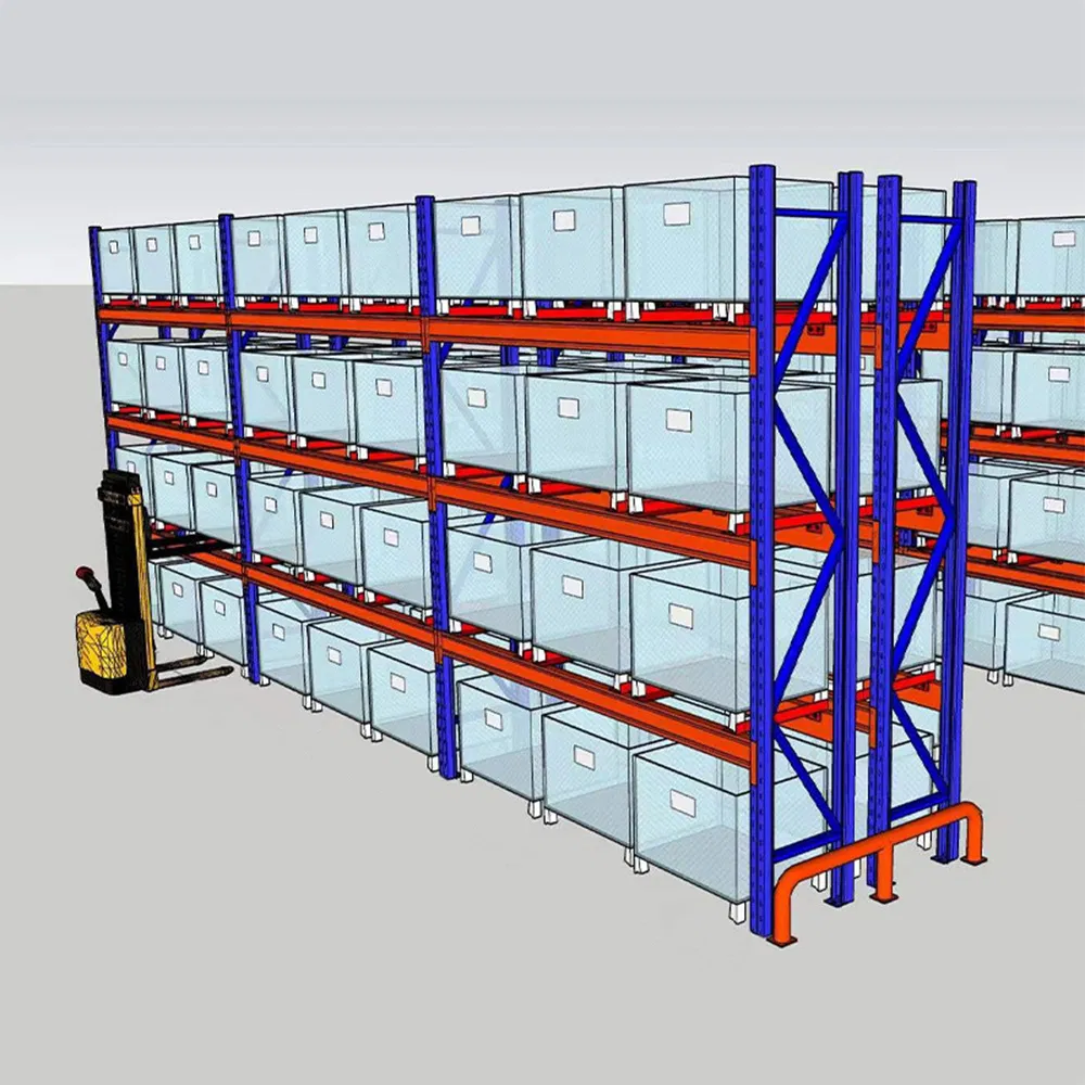 Chinese Suppliers Industrial Adjustable Metal Pallet 4 Tier Industrial Shelf