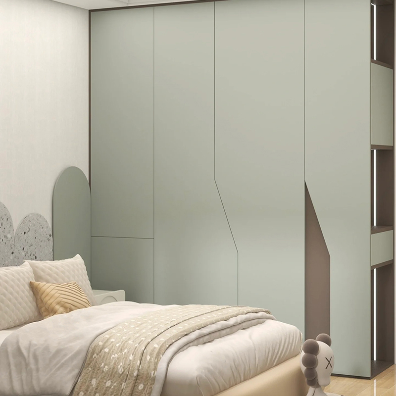 Custom for Room Chinese Furniture Grande Armoire with Shoe Rack Closet 2 Portes Wardrobe Closet Shelves