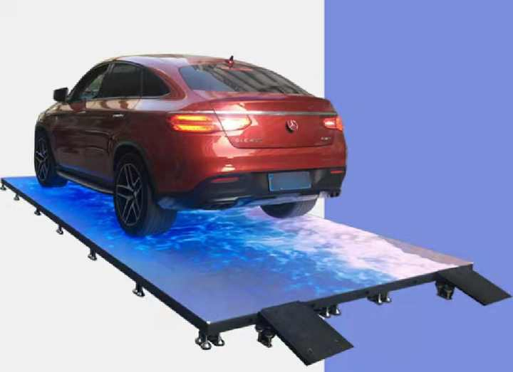 Dance Floor Display Mirror Screen Party Event Use Piano DJ RGB Tiles