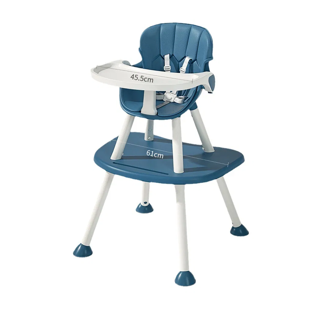 4 in 1 Children Highchair Hot Sale Kids Dining High Chair Portable Toddler Children Feeding Baby Table and Chair
