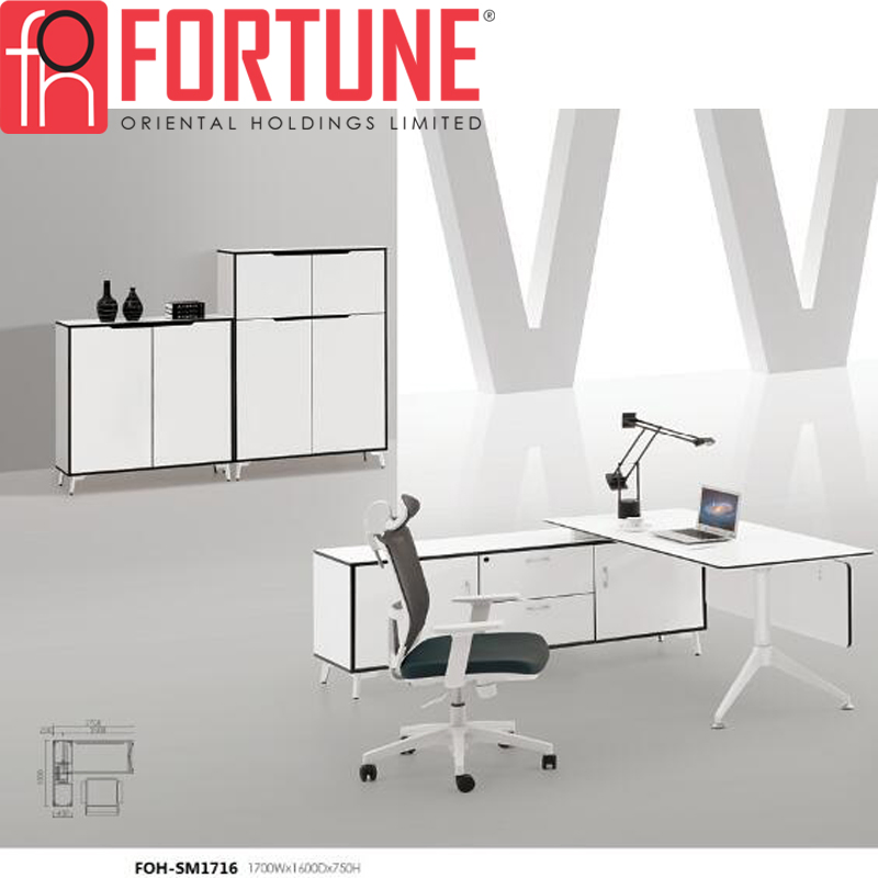 Hot-Selling Chinese Modern MFC Executive Office Table Desk (FOH-R1818)