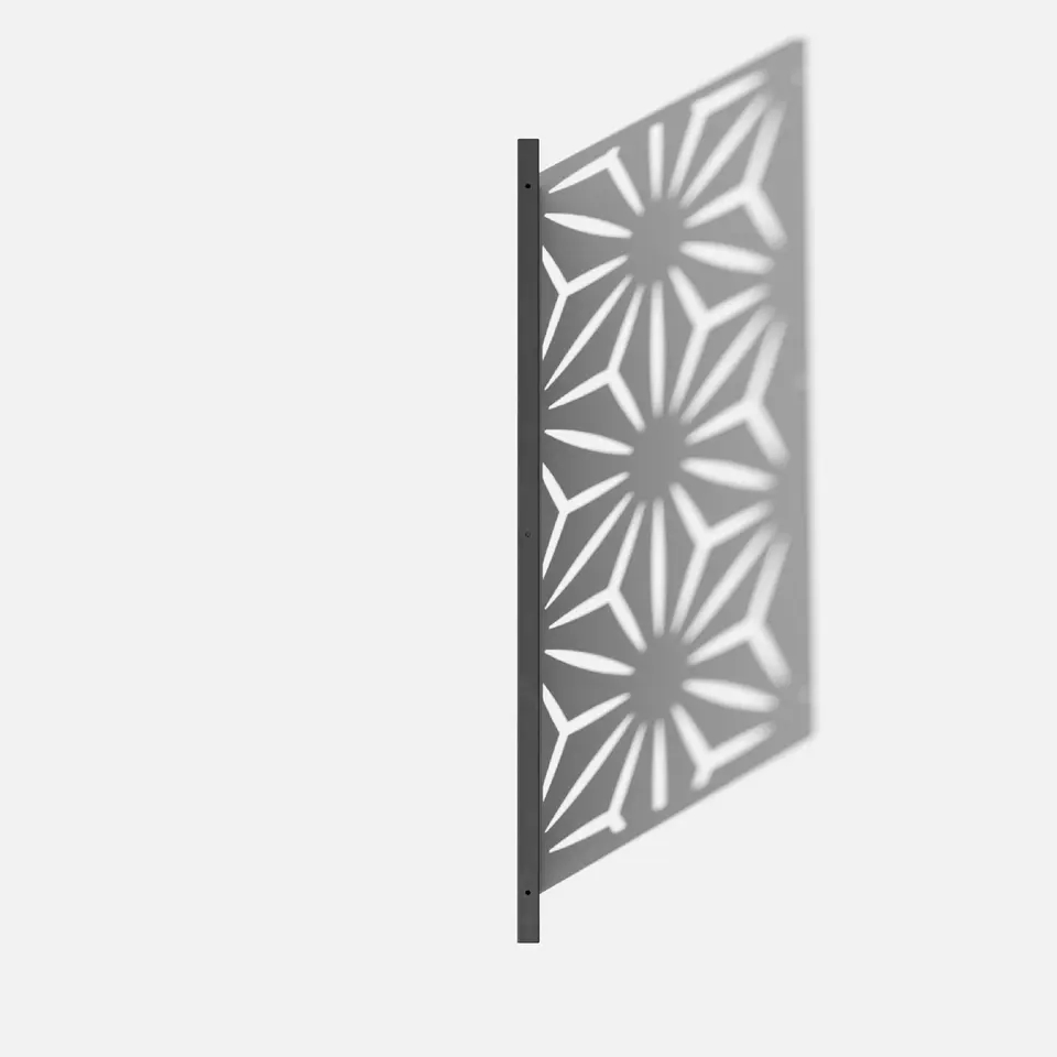 Aluminum Fence Custom Decorative Metal Stainless Steel Restaurant Room Hotel Lobby Floor-to-Ceiling Soundproof Dividers Wall Metal Screen