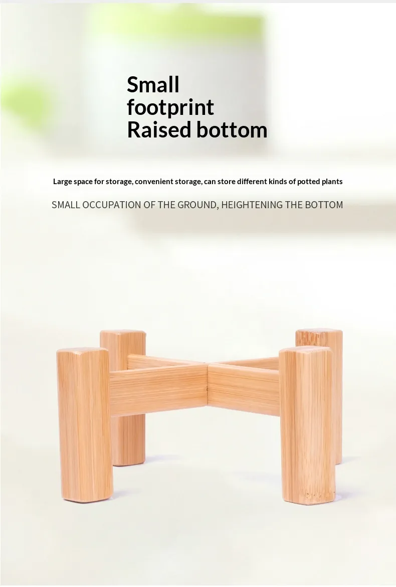 Bamboo Flower Stand Details