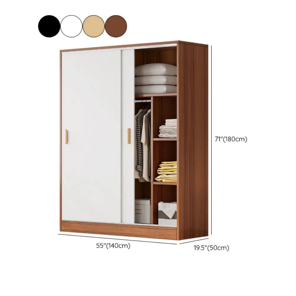 Chinese Factory High-Quality New Modern Bedroom Sliding Door Wardrobe Closet