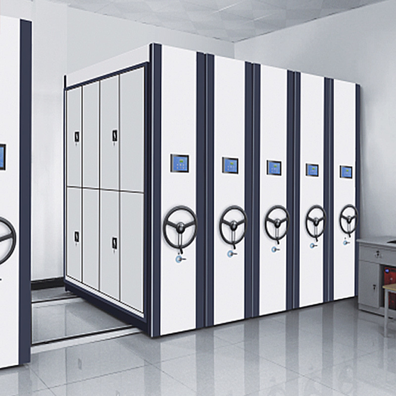 Modern Chinese Manufacture Library Furniture Steel Compactor Shelving Vertical Filing Cabinet