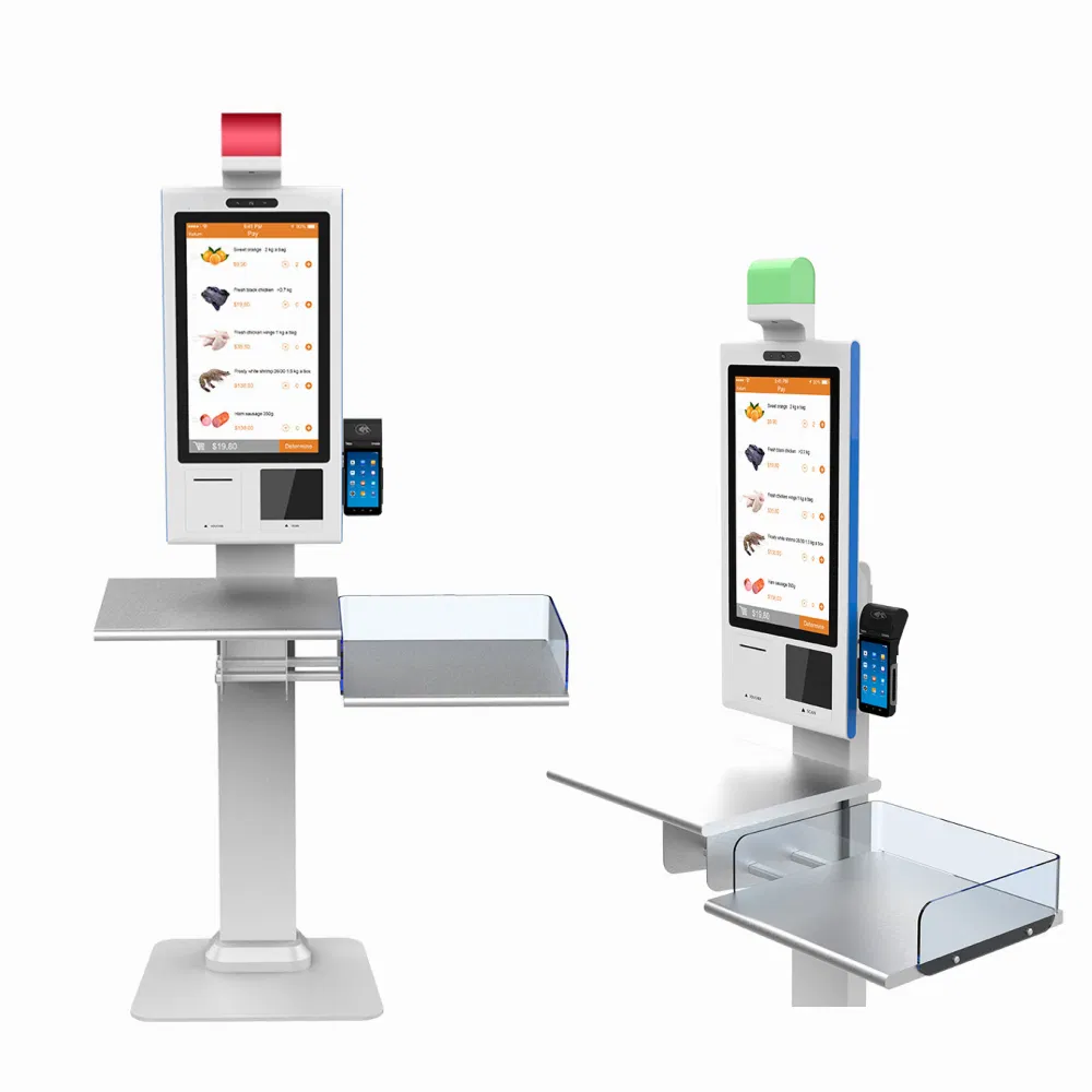 Hotel Self Check in Machine Kiosko LED Interactivo Floor Standing Self Service Bill Payment Touch Screen Kiosk