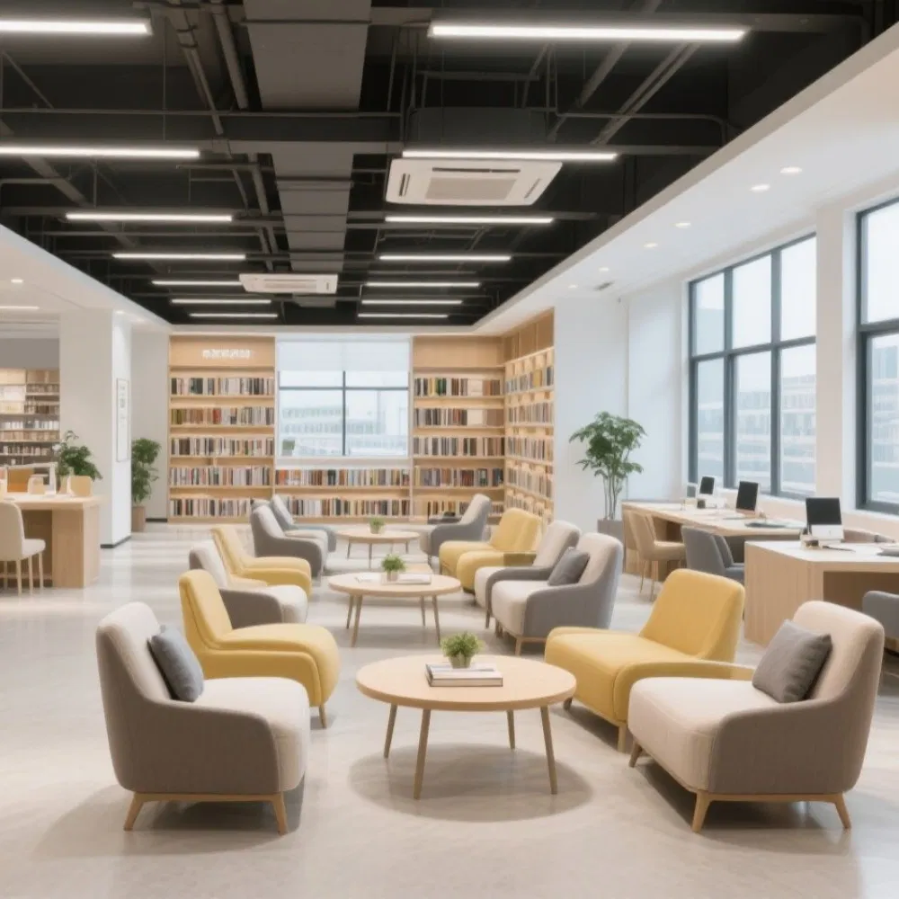 Custom Bookstore Furniture Showcase Library Book Shelf Bookshop Bookcase