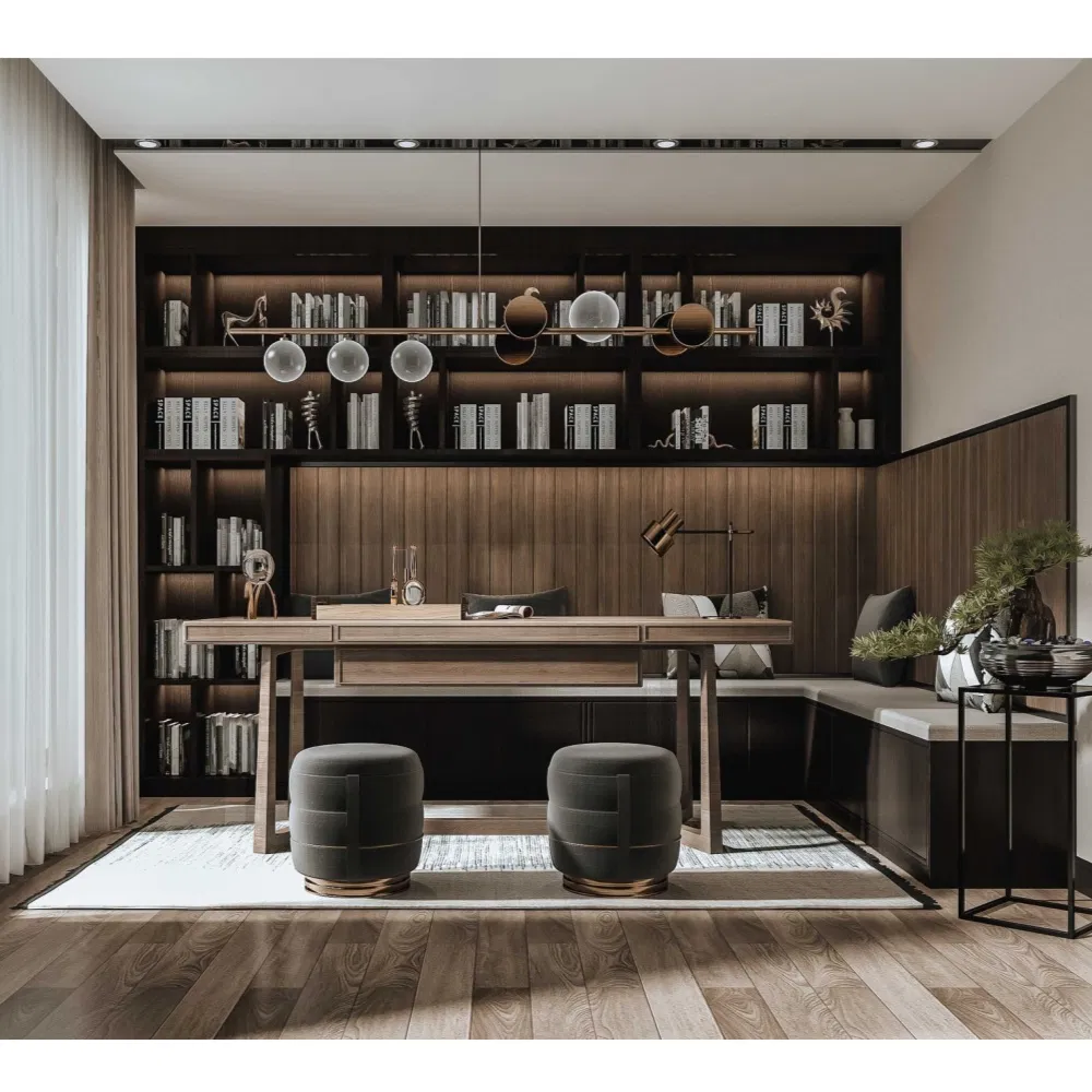 Swete Modern Custom Design Chinese Study Room Home Office Furniture Bookcase