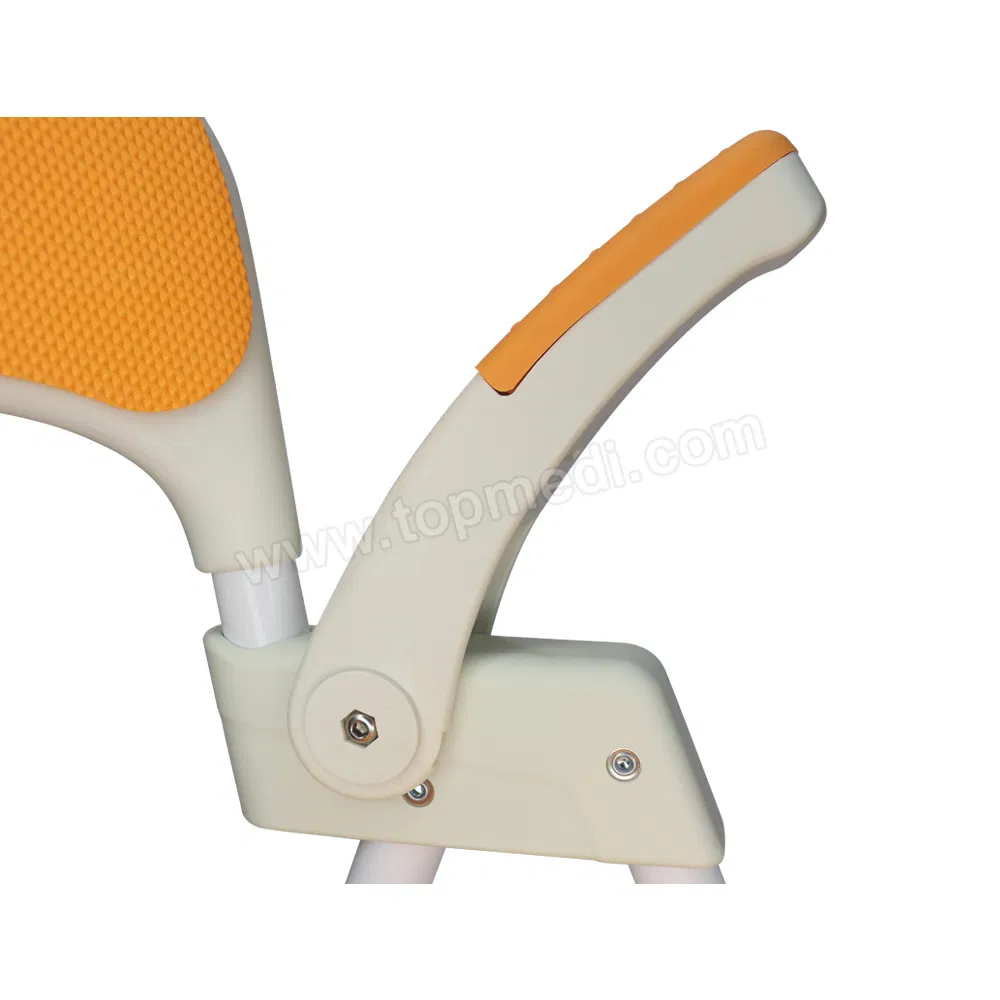 Multi-Functional Aluminum Shower Seat Chair with Hoof-Shaped Non-Slip Rug