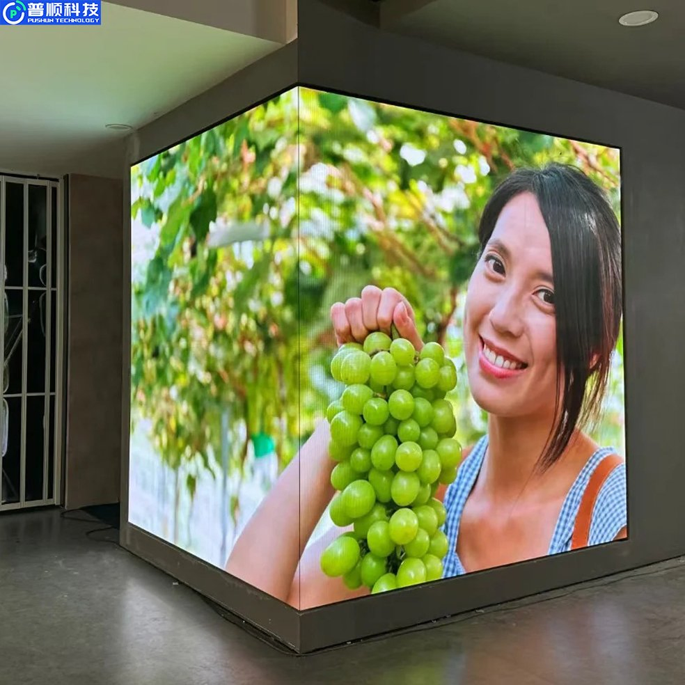 Pushunled P1.86 Indoor Dustproof LED Dance Floor Advertising Display Screen