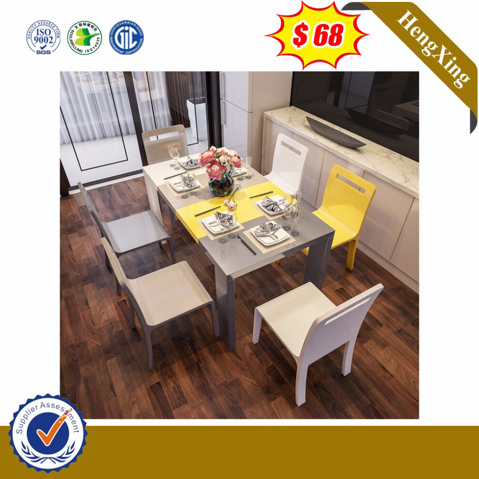 Chinese Cheap Price Modern Wooden Dining Room Patio Furniture Set Dining Table with Outdoor Chair