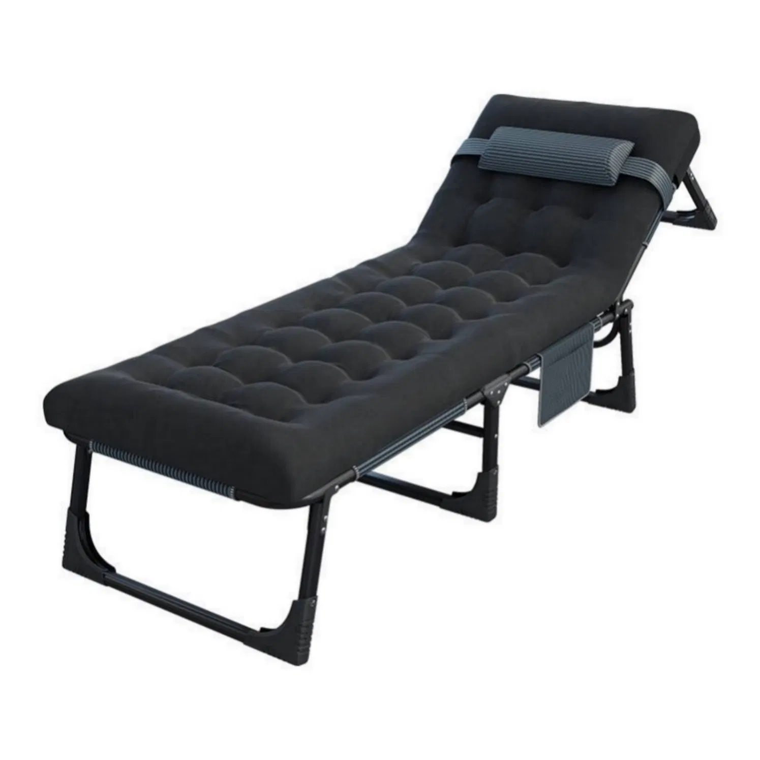 Folding Nap Bed Waterproof Fabric Cover for Rainy Day Outdoor Rest Use