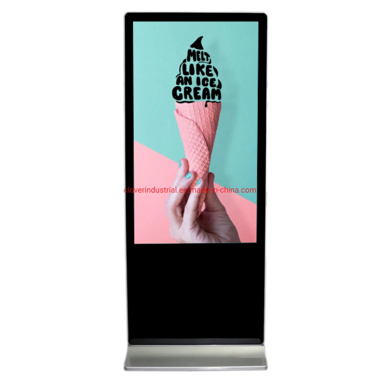 55 Inch Floor Stand Display Digital Signage, Totem, LCD Advertising Screens