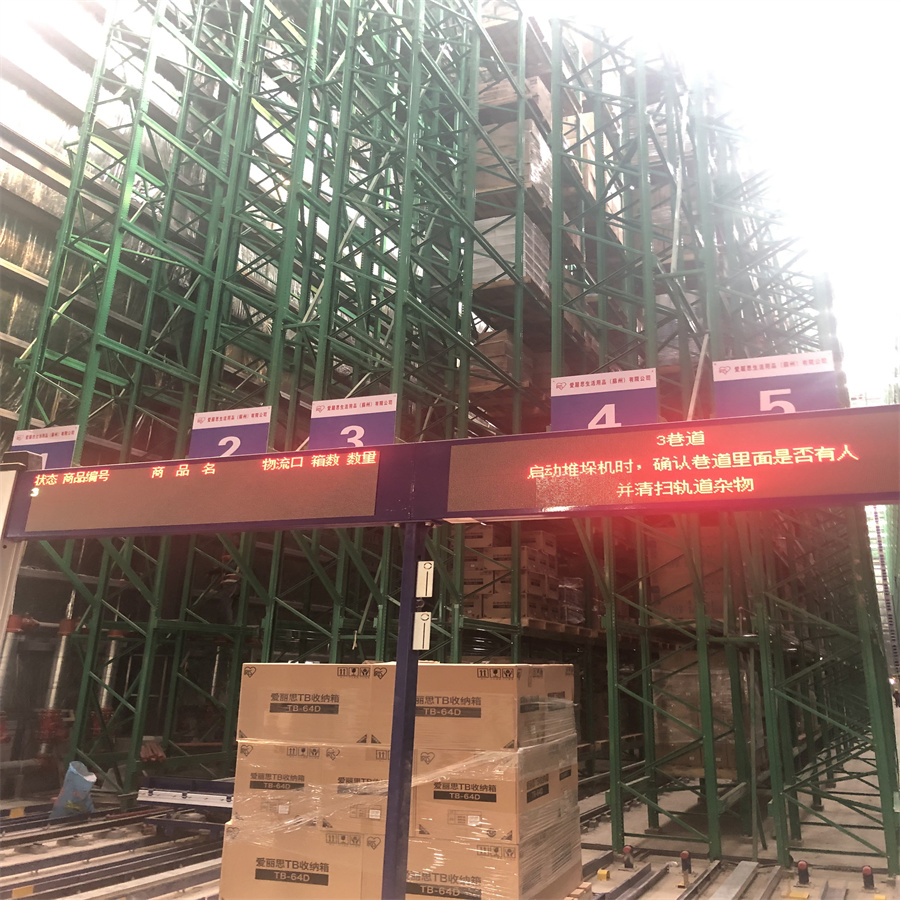 Chinese Manufacture Automated Warehouse Pallet Shelf Asrs with High Efficiency