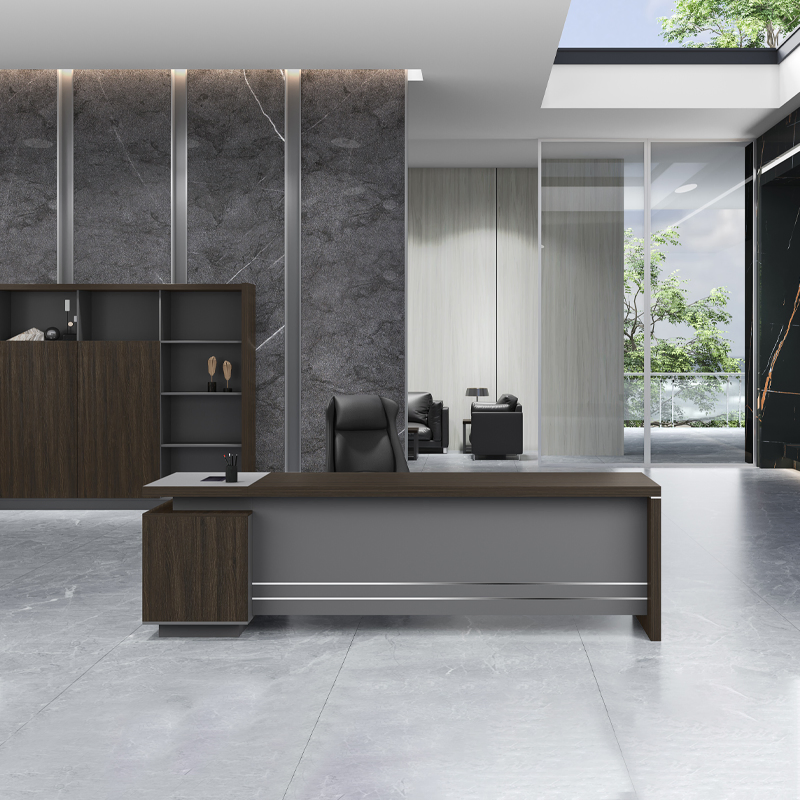 Luxury Modern Chinese Wooden Director Home Furniture Computer Executive Table Office Desk