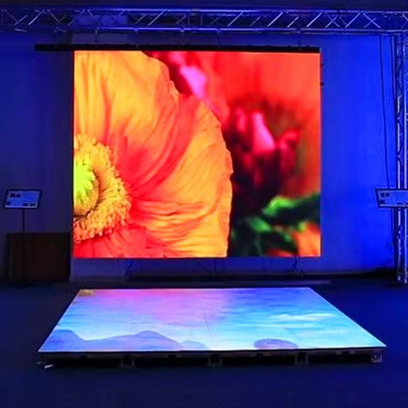 IP65 Waterproof Super Load-Bearing Floor LED Background Screen Intelligent Interactive Dancing Stage LED Display Screen