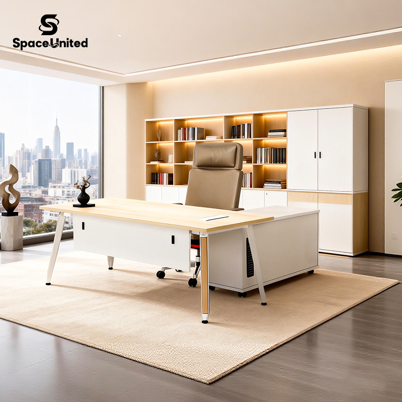 Spaceunited Factory Price Foshan Furniture Executive Office Desk