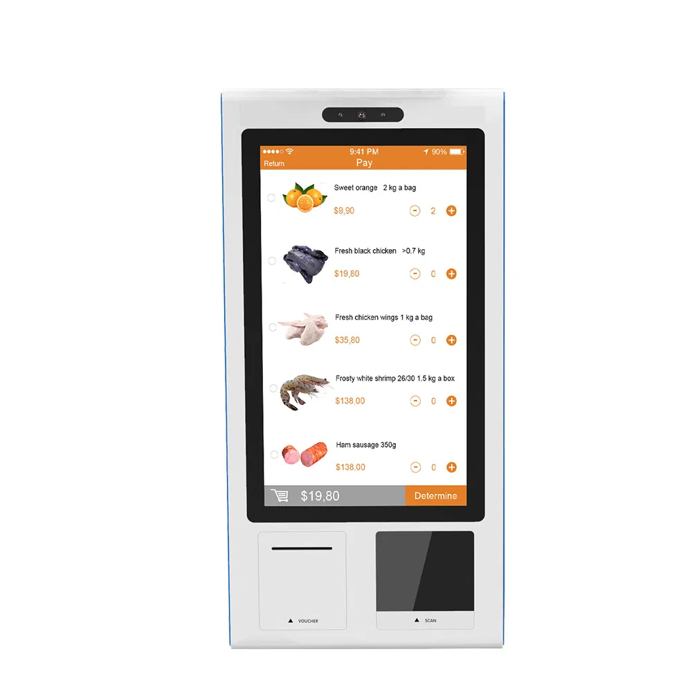 Hotel Self Check in Machine Kiosko LED Interactivo Floor Standing Self Service Bill Payment Touch Screen Kiosk