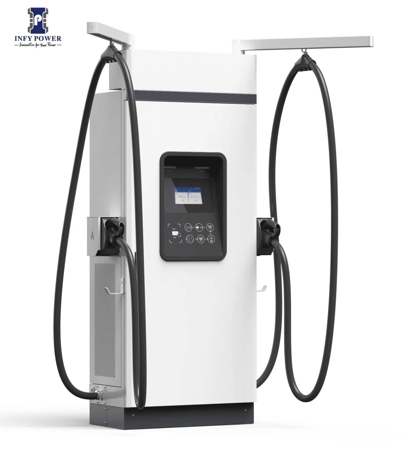 Infypower IP55 Gbt CCS2 60kw 90kw 120kw EV Charging Station OEM