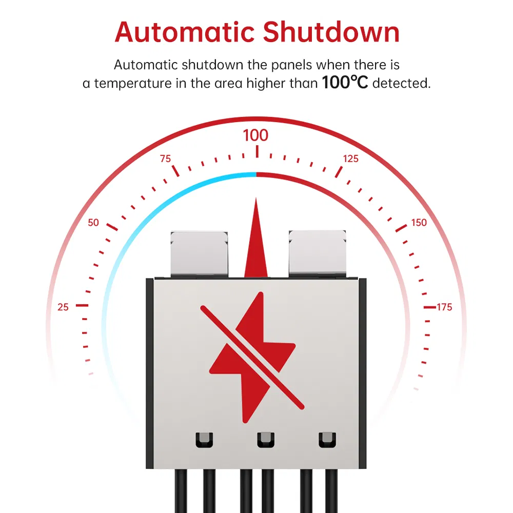 Beny PV Power Optimizer PV Solar Rapid Shutdown Device for Solar Panels Emergency Shutdown Switch with 5 Years Warranty