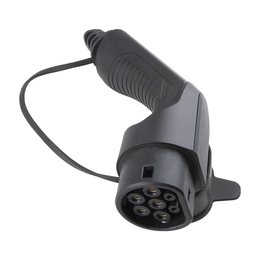 OEM ODM 32A 3 Phase 22kw IEC 62196-2 Type 2 EV Charging Connector Plug with TPU