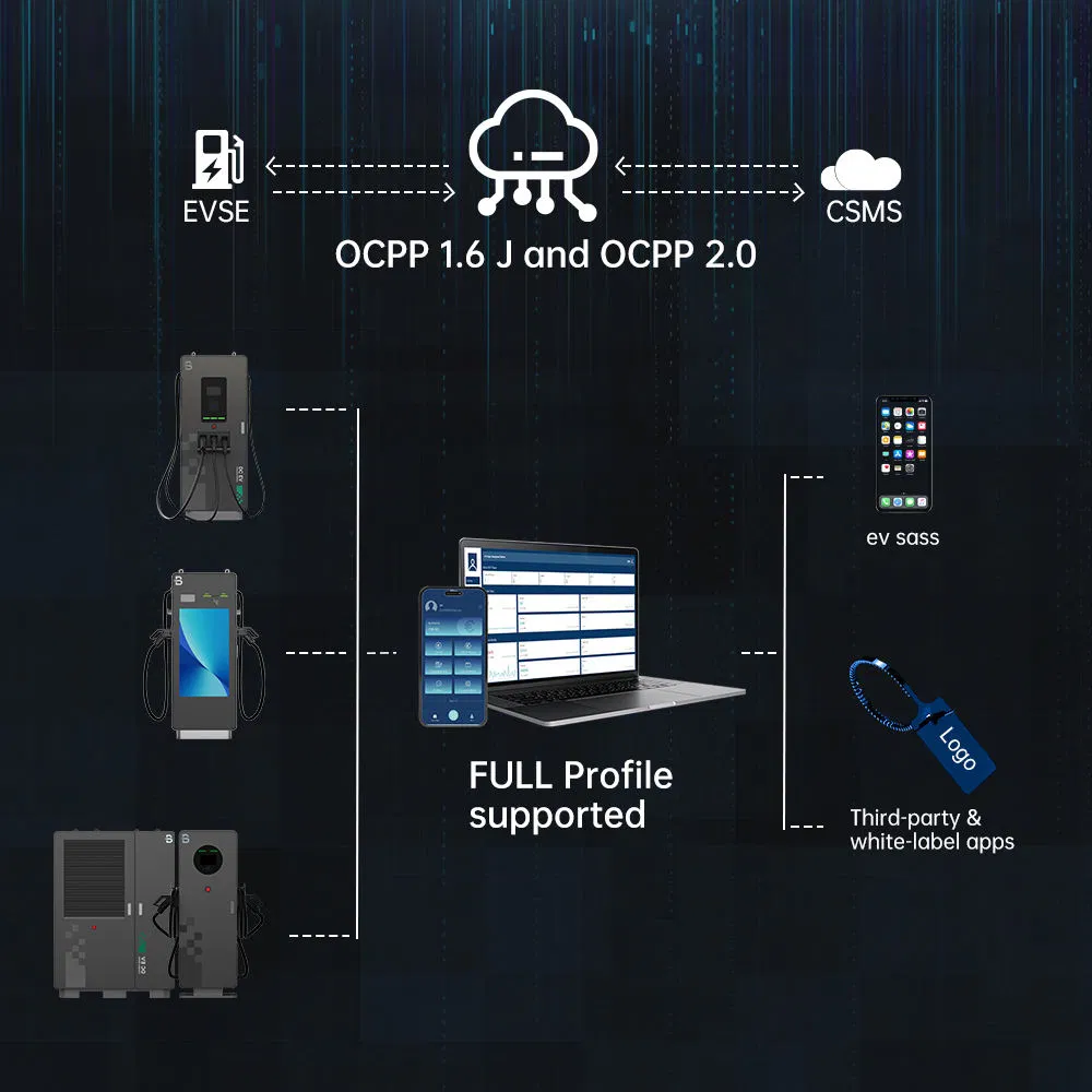 Beny New 60kw to 240kw EV DC Fast Charging Station Floor Mounted 7 Inch Screen DC Electric Car Charger Charging Piles IP55