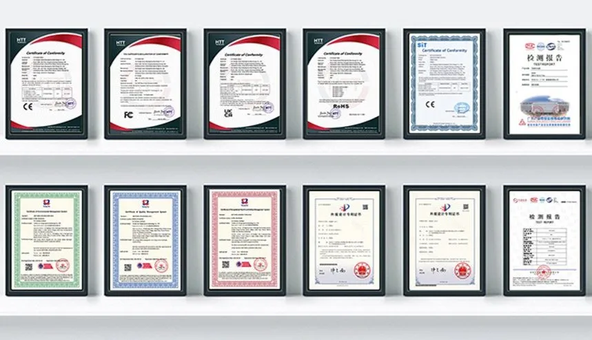 Certifications