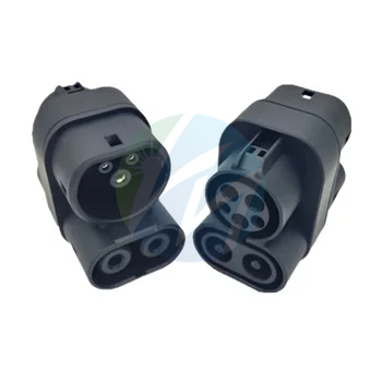 New Connector EV Charging Adaptor 32A CCS1 to CCS2 EV Charger Adapter for Electric Cars