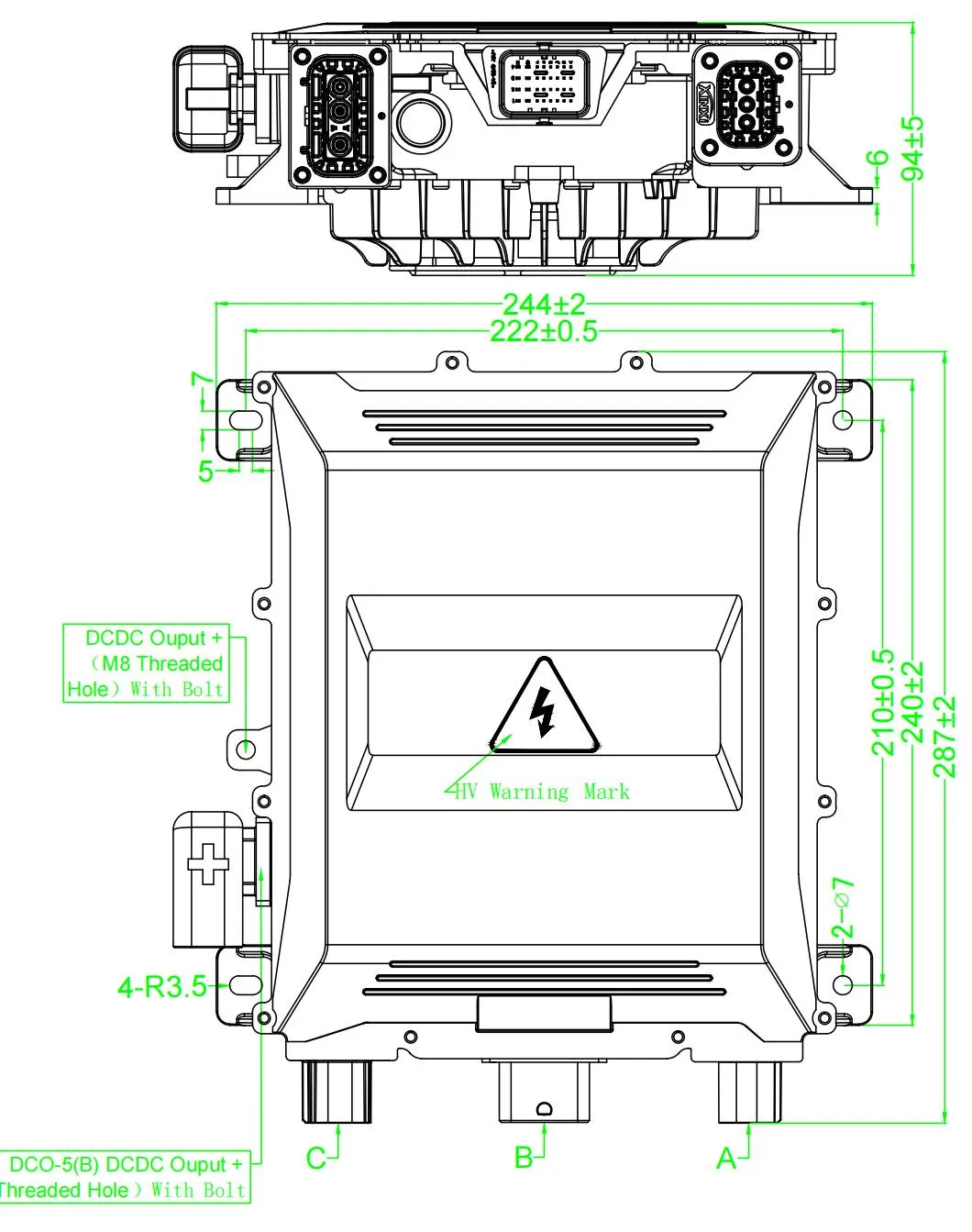 Installation Dimensions