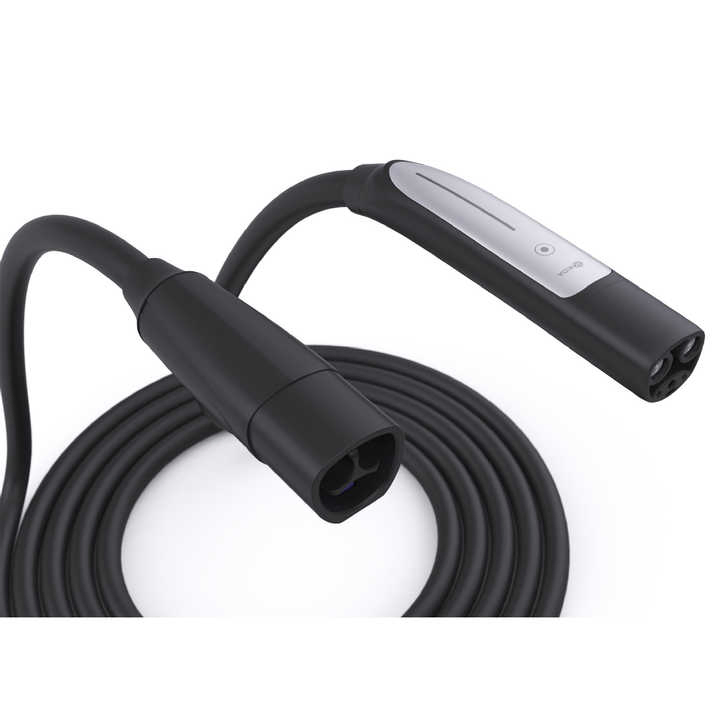 Tesla Extension Cord 20FT, High Power Max AC 40A 9. Kw Charging Cord with Nacs Plug, Reliable EV Extension Charging Cable for Model 3/Y/S/X/Cybertruck