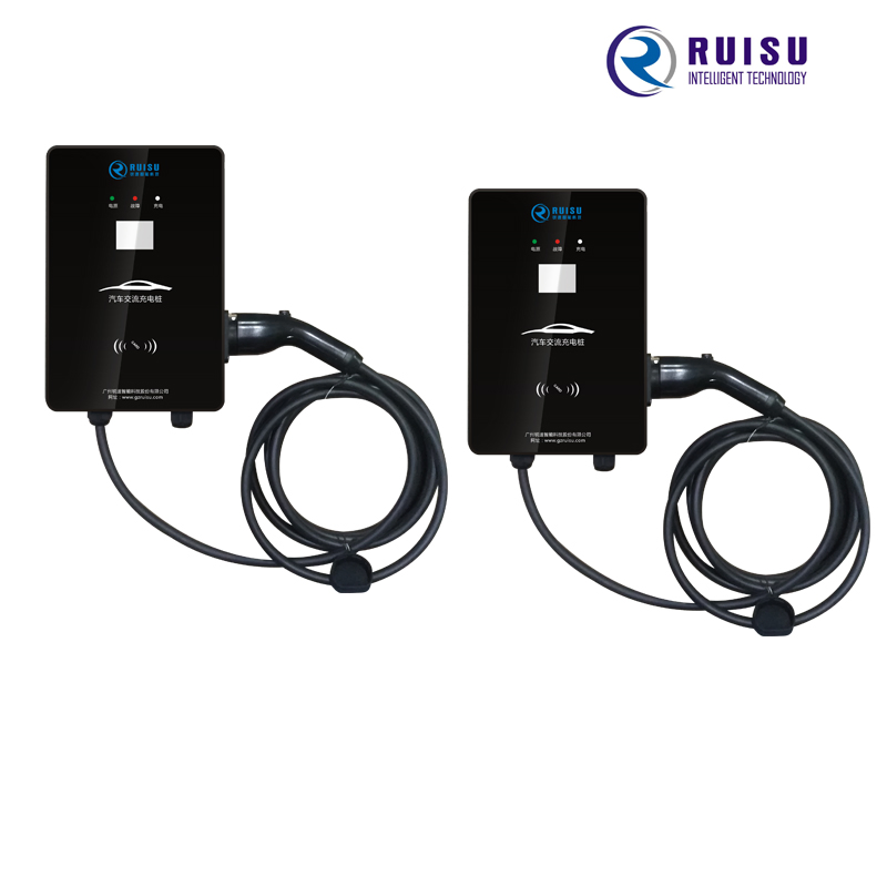Smart Ruisu 7kw Single-Phase EV Charging Wall Unit