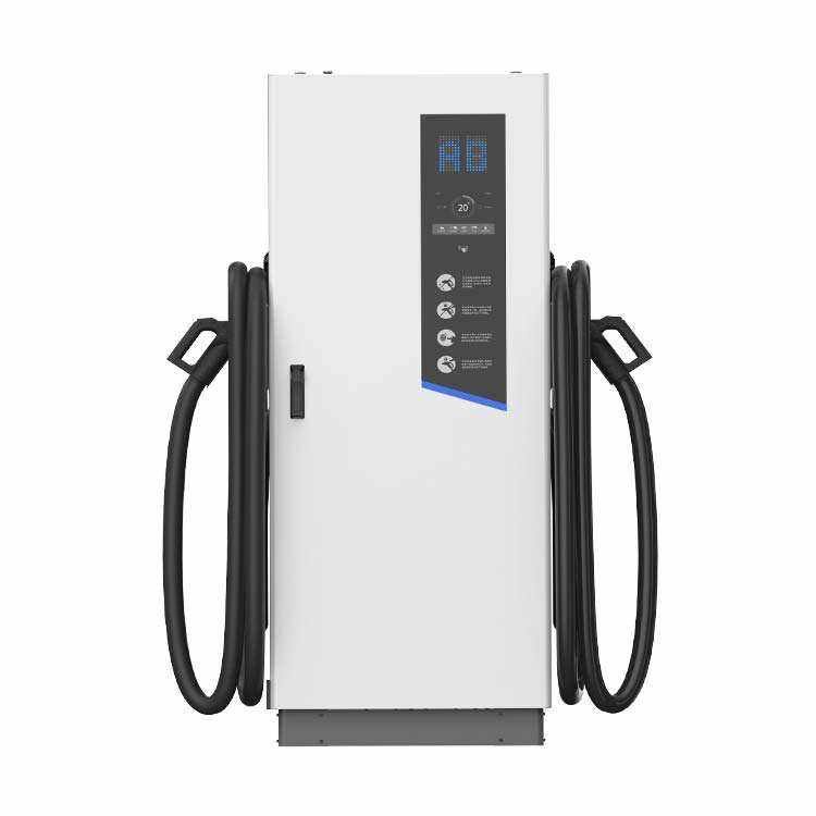 Level 3 Outdoor 120kw Electric Car Charger with Cable Management System Nayax Payment EV Charging Station New Condition