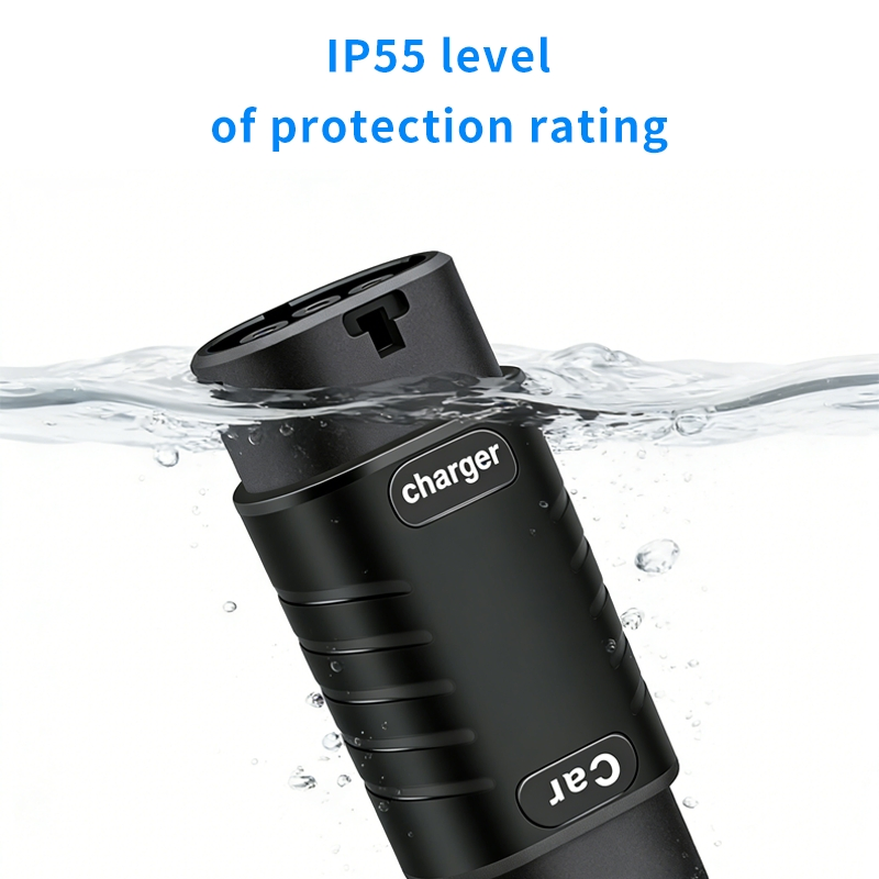 Gbt to Type2 AC EV Charging Adapter Locked &amp; Unlocked Version IEC62196 Compatible