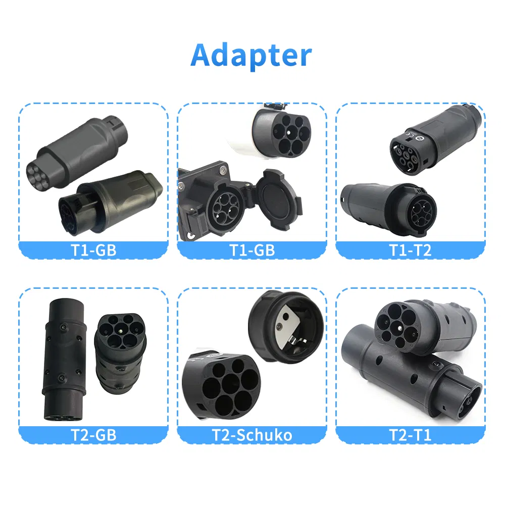 Carton Box (Customized) 1 Year Warranty Auto Adapter T1-T2 EV Charging Connector