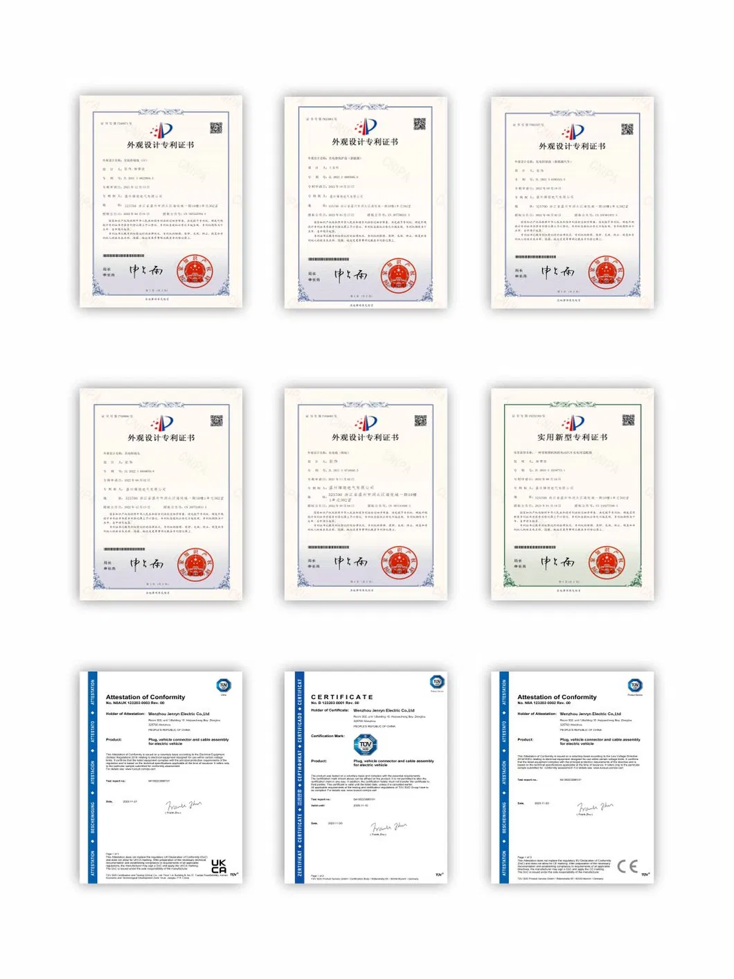 Certifications
