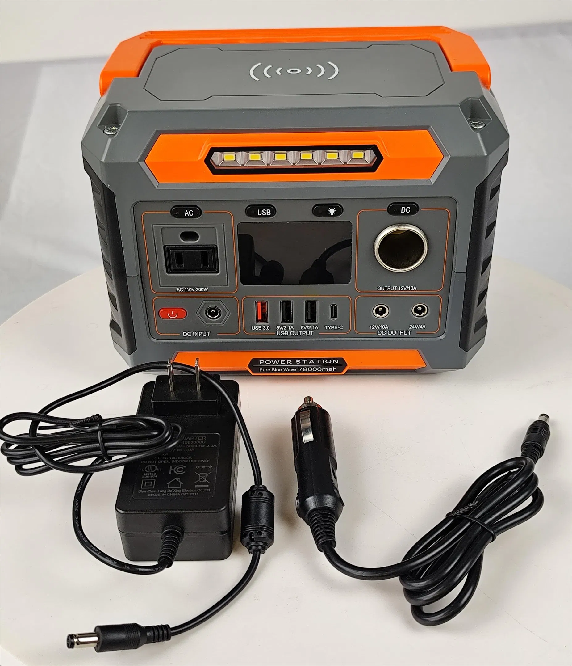 300 W Solar System Energy Storage Battery Outdoor Camping Fast Charging Portable Portable Solar