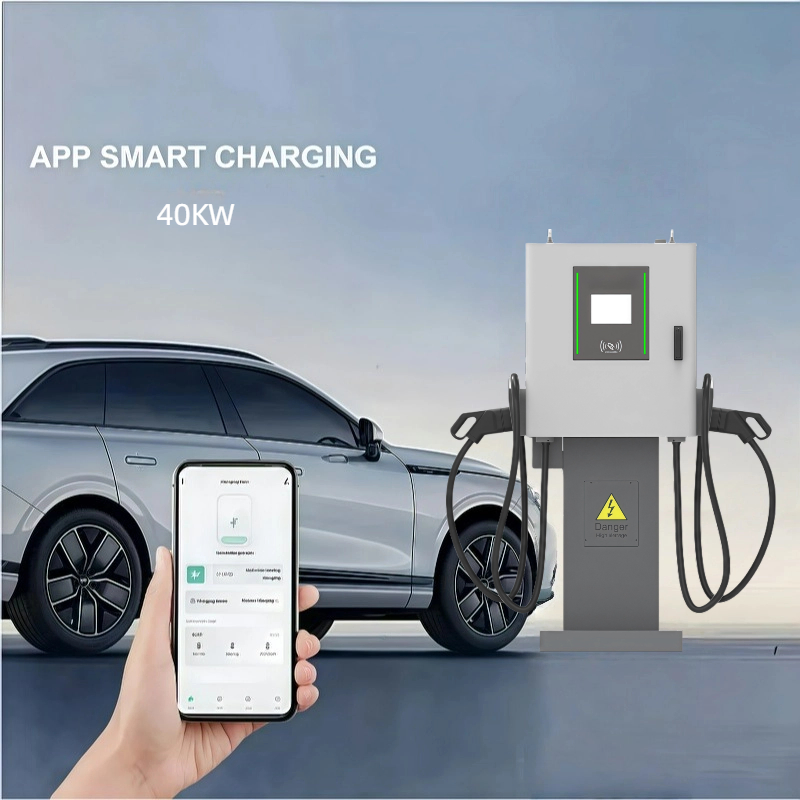 Guhe Waterproof CCS EV Charger Station Electric Car Charging Machine 40kw DC Fast EV Charger