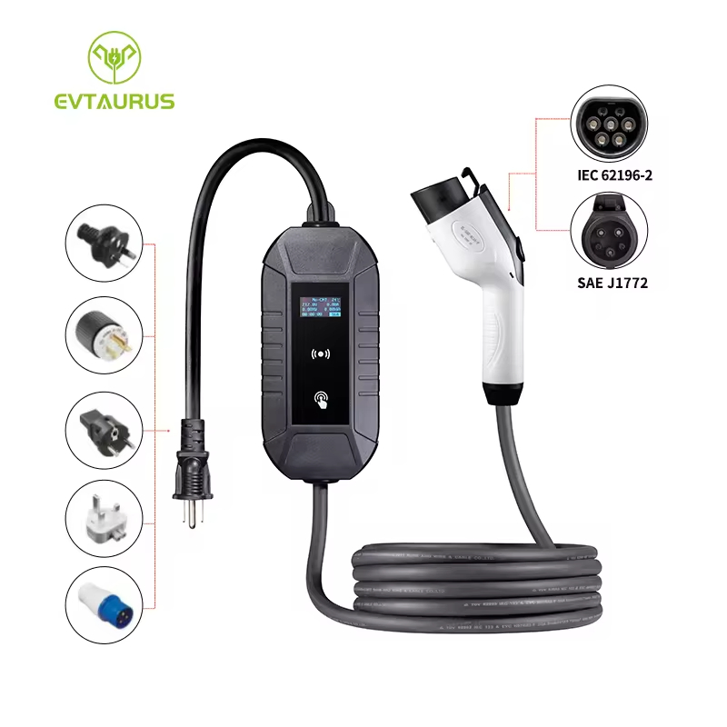 EU New Energy Electric Car Charging Station Electric Vehicle Charging Pile 3.5kw Byd EV Charger Portable AC EV Charging Gun