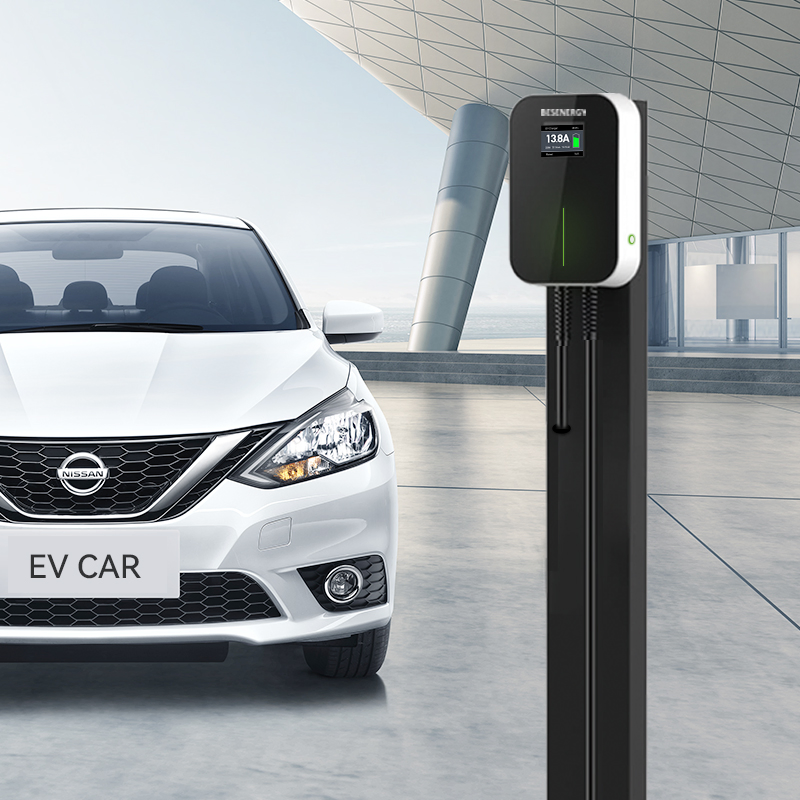 EV Charging Station 32A (22kw) with 20FT IEC 62196 Cable &amp; NEMA 14-50 Plug