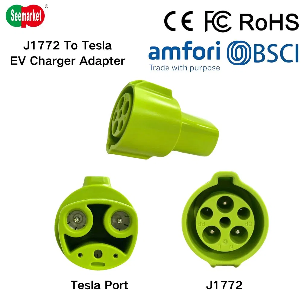Type1 to Nacs AC EV Charging Adapter for Electric Vehicles