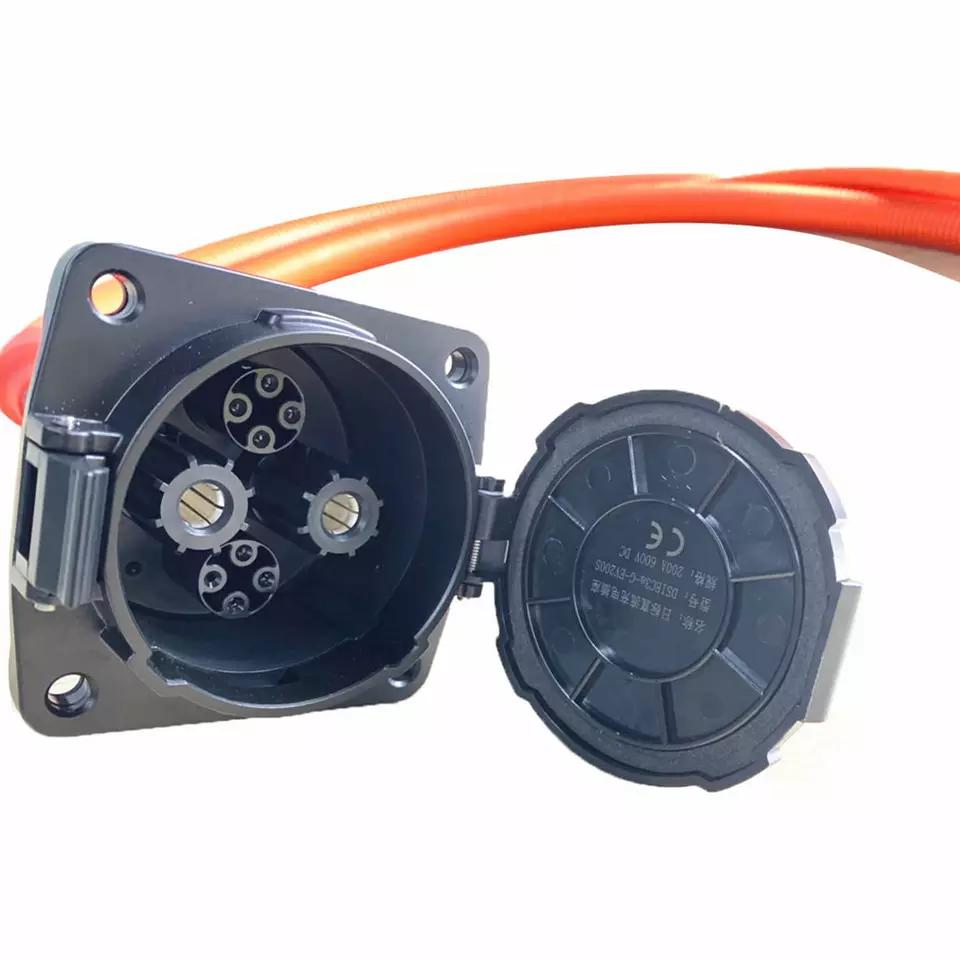 Chademo EV Charger Inlet Chademo Socket for EV