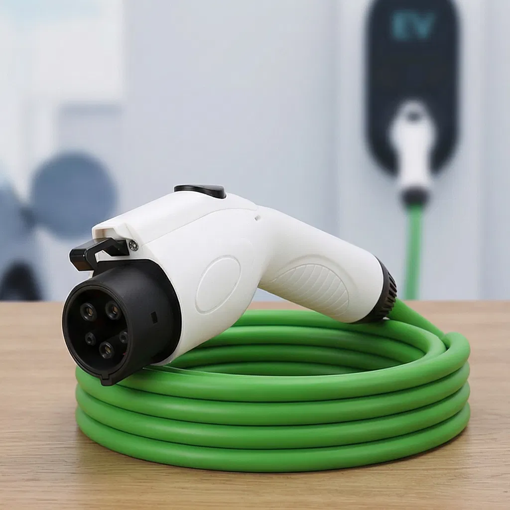 Year Warranty TUV Approved Portable Charger Type 1 EV Charging Plug