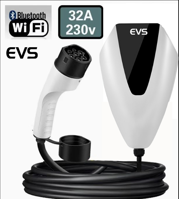 EV AC Charger Anhui Evs Hot Sale 3.5kw7kw11kw22kw EV AC Charger Manufacturer Type1/Type2 Customized Different Color 5m Cable Home or Commercial Use