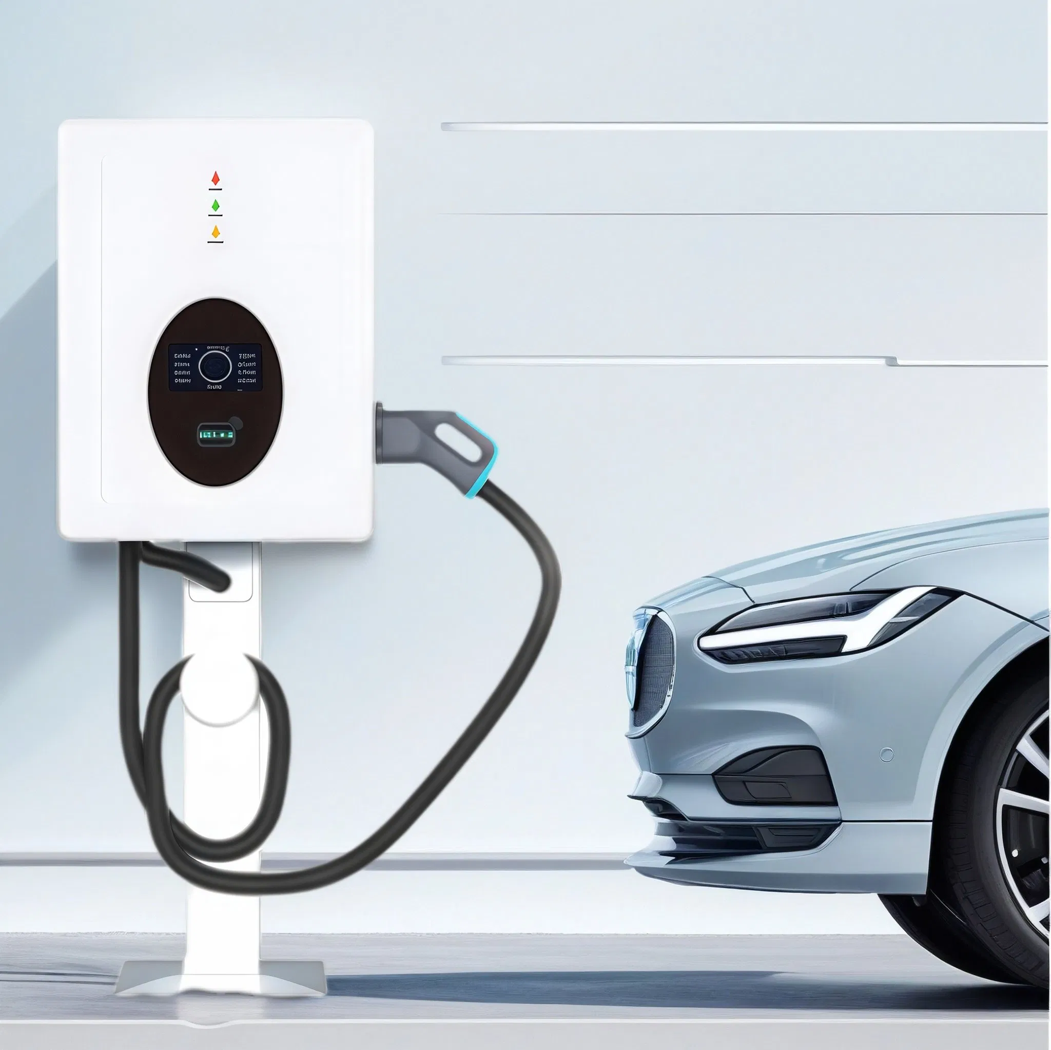 Guhe Customized IP54 Waterproof Energy-Efficient Wall Floor Mounted 40kw DC EV Electric Vehicle Car Charging Solutions Infrastructure Station Charger for